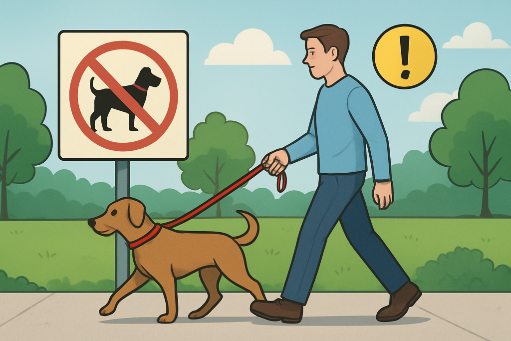 Us leash laws and dog owner responsibilities: practical guide illustration