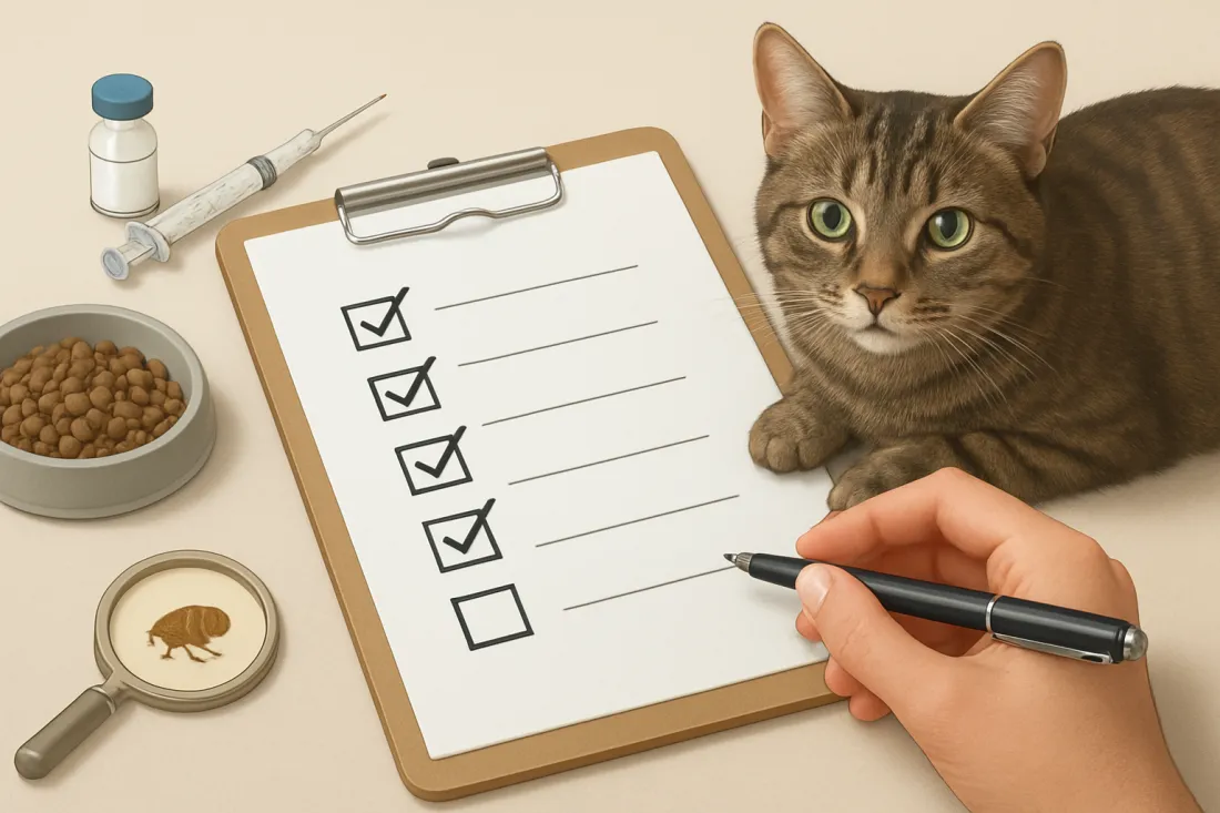 Preventive care schedule for indoor cats: practical checklist before acting