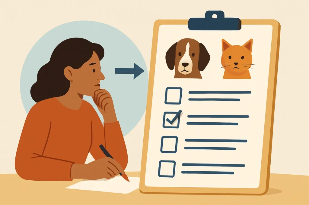Should i adopt a dog or cat quiz: practical guide illustration
