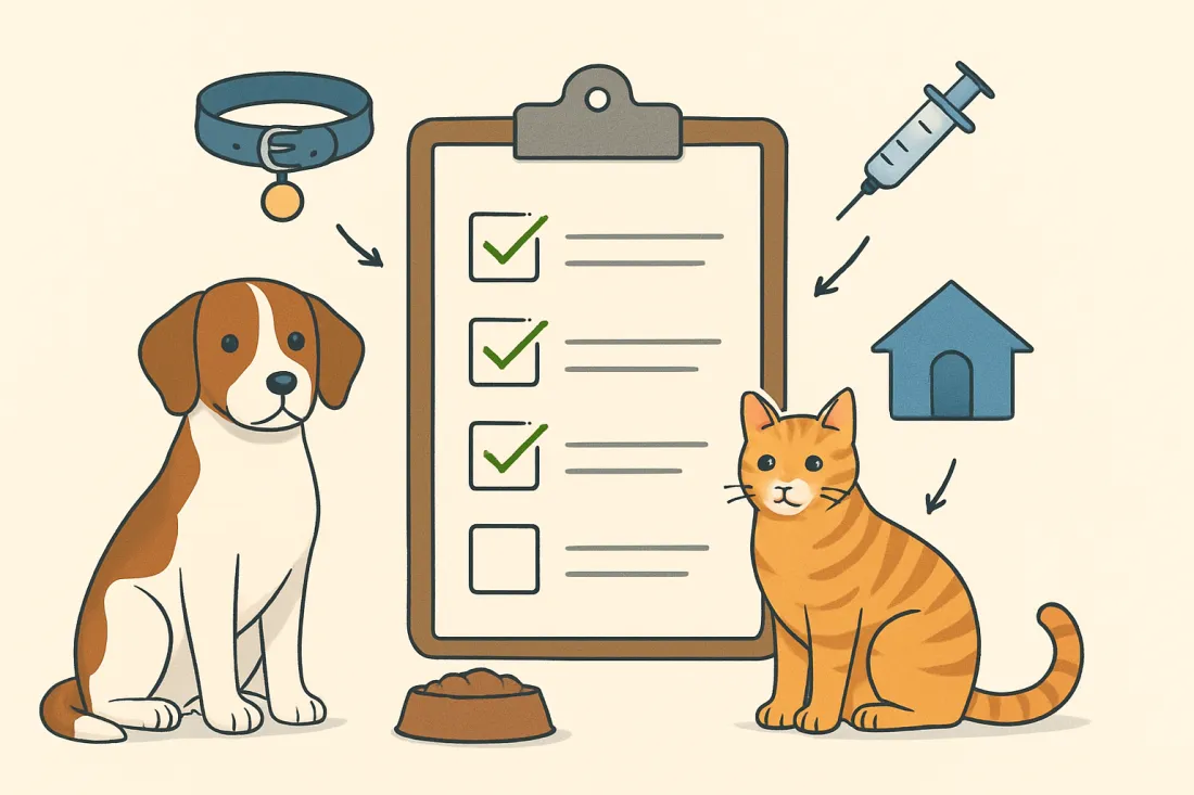 Responsible pet ownership checklist usa: diagram of key elements