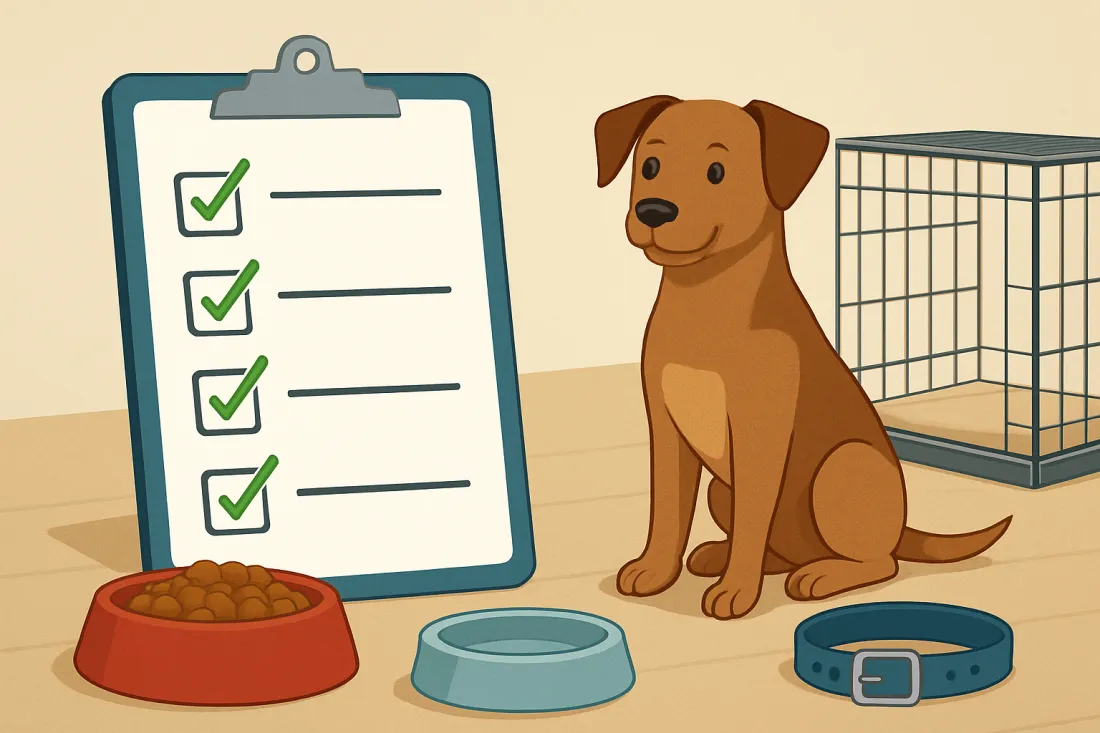 First 30 days with a rescue dog routine: practical checklist before acting