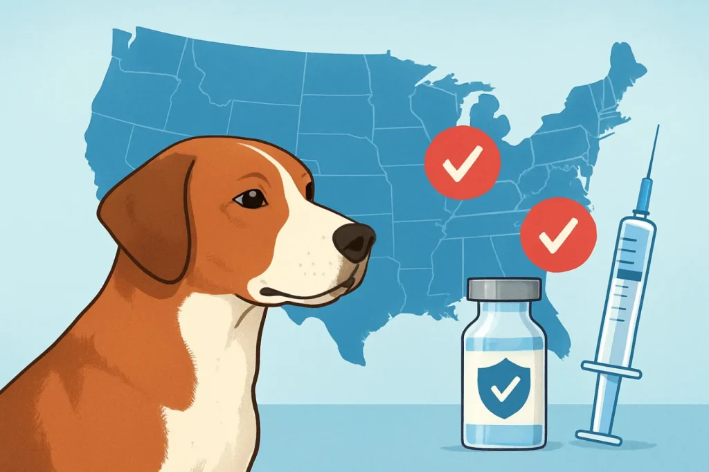 Core vaccines for dogs by state: practical guide illustration