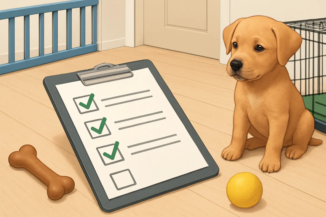 Pet proofing a home for a new puppy: practical checklist before acting