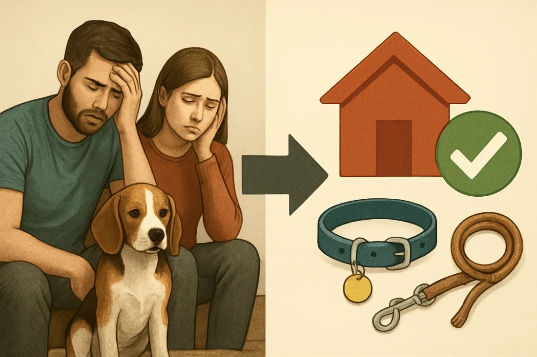 Should i rehome my dog quiz: visual comparison of options