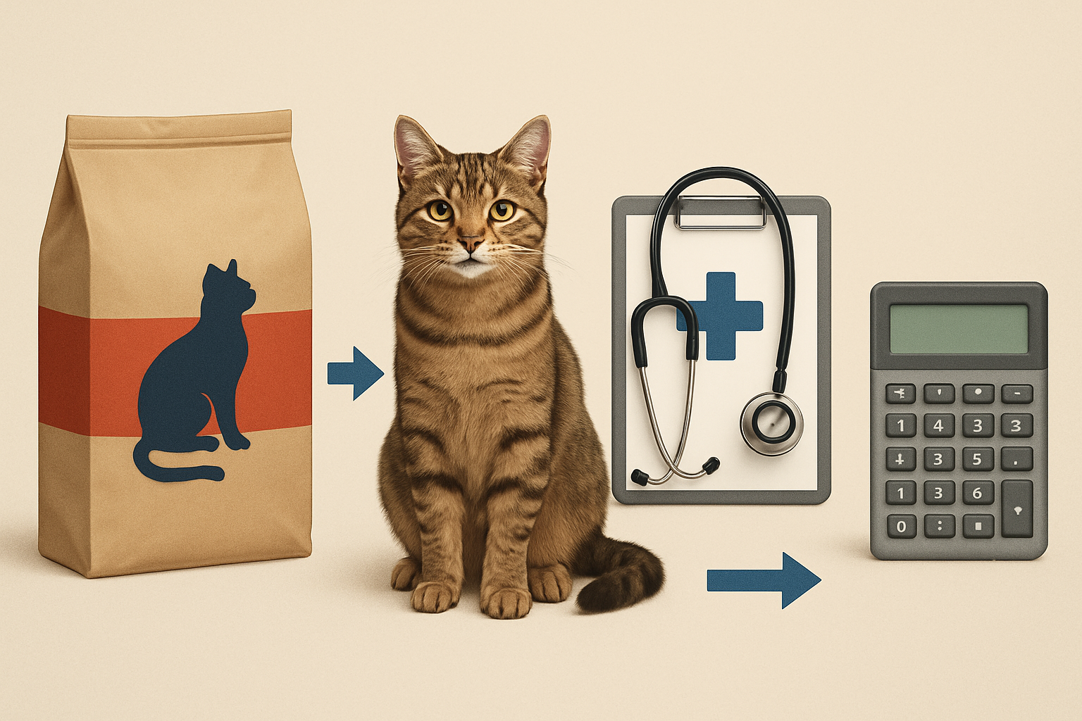 Monthly cost of owning a cat in the us: visual comparison of options