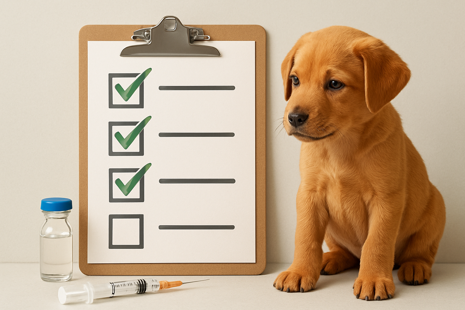Vaccination schedule for puppies in the united states: practical checklist before acting
