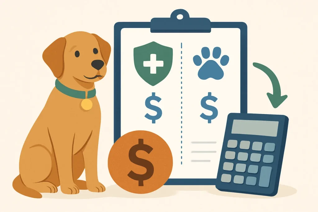 Is pet insurance worth it for dogs annual cost comparison: practical guide illustration