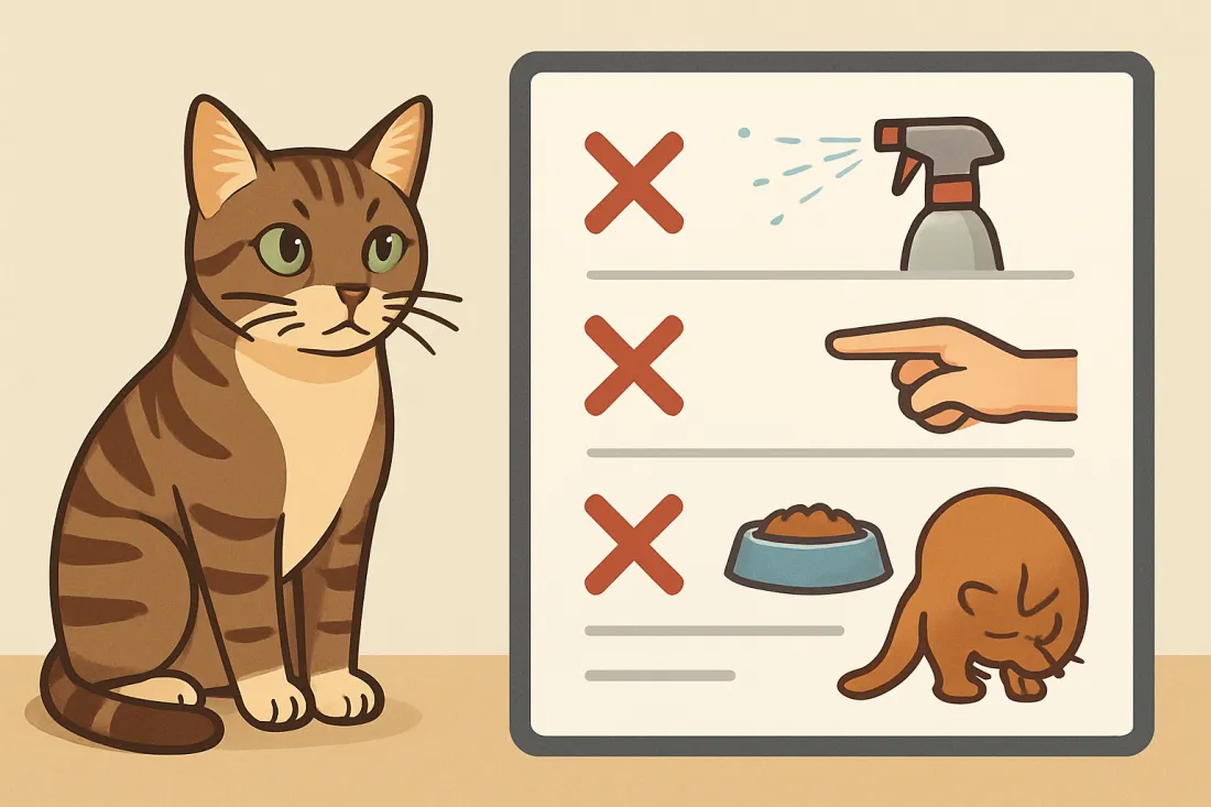 Cat training mistakes to avoid: practical checklist before acting