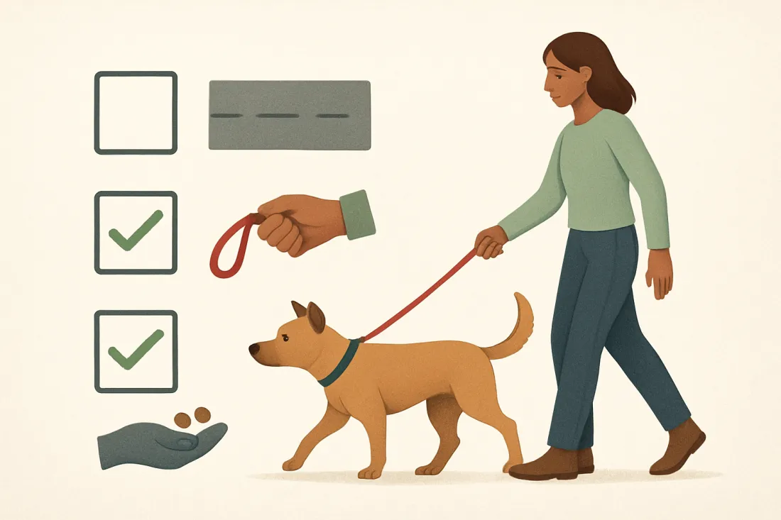 How to avoid leash reactivity in dogs: practical checklist before acting