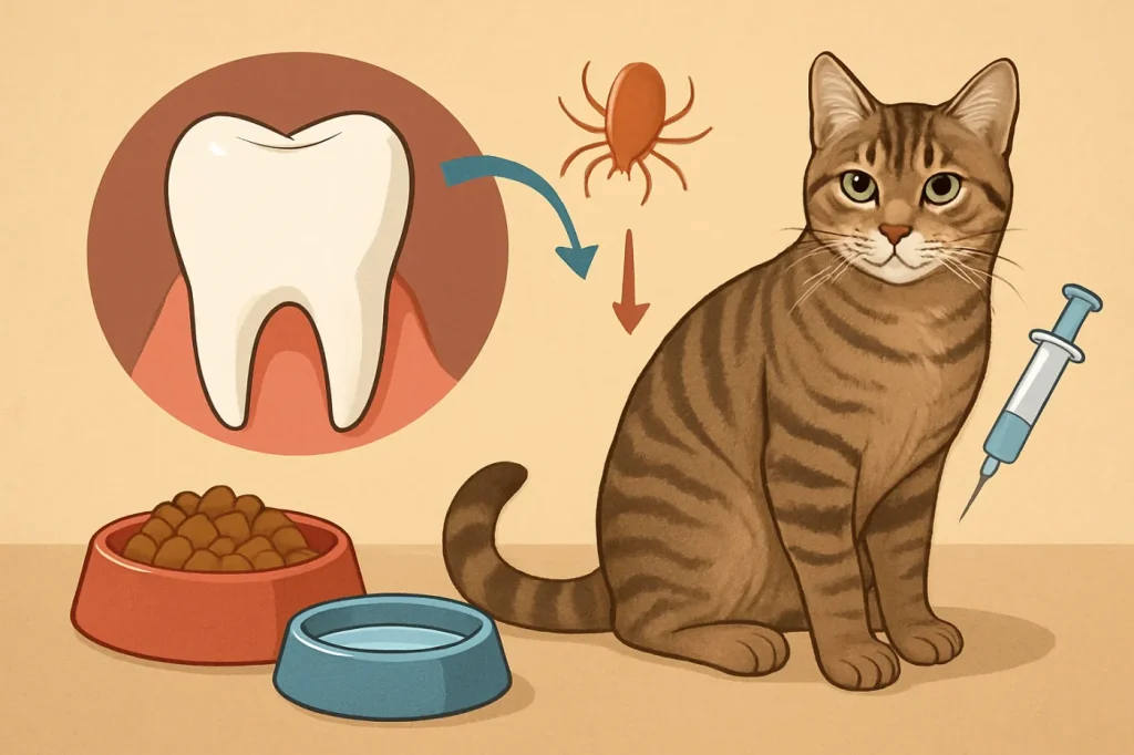 Preventable cat health issues to avoid: practical guide illustration