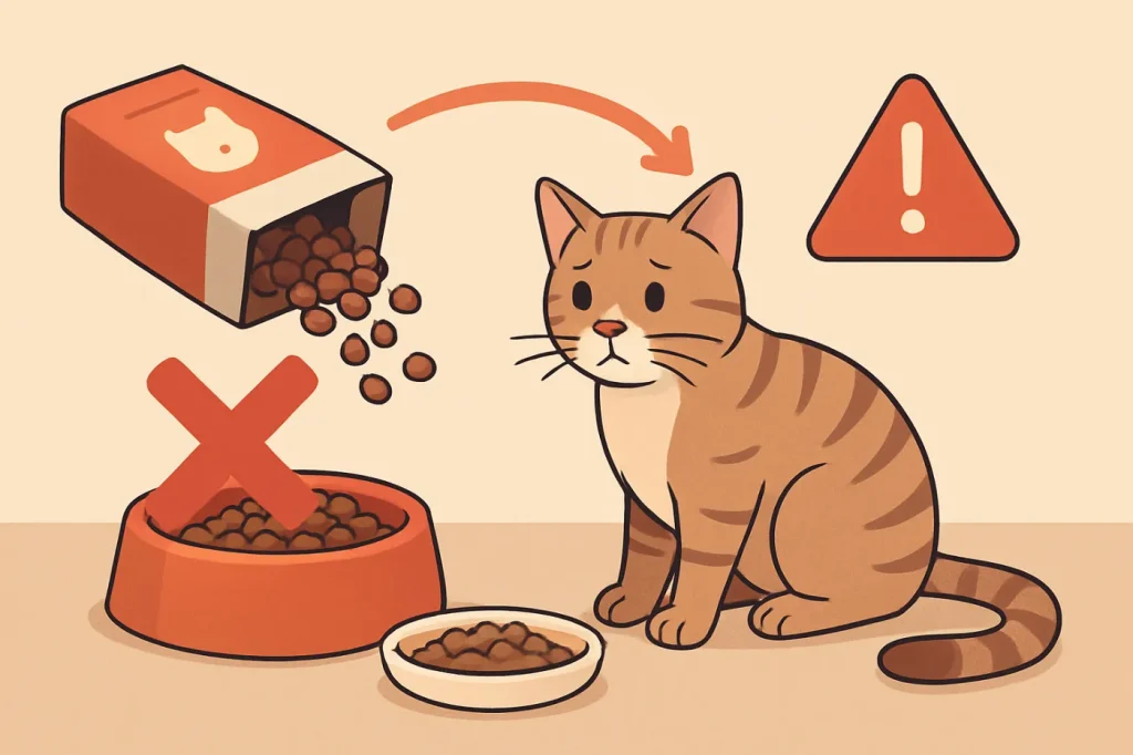 Cat feeding mistakes to avoid: practical guide illustration
