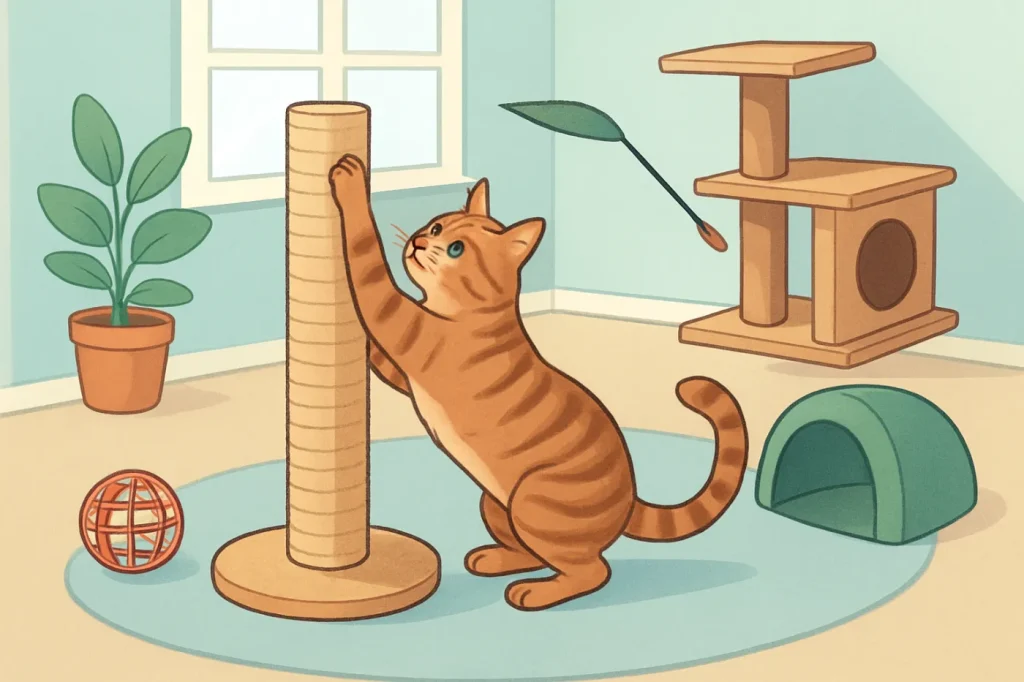 How to avoid boredom in indoor cats: practical guide illustration