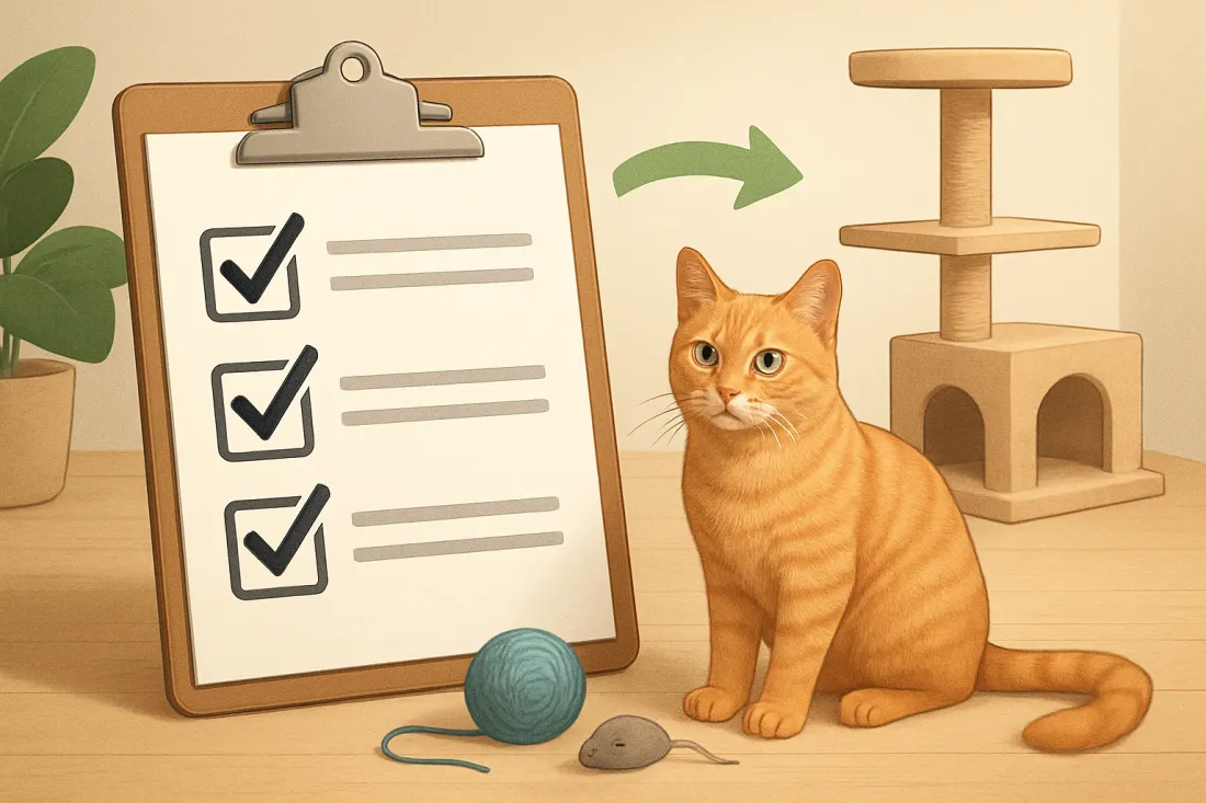 How to avoid boredom in indoor cats: practical checklist before acting