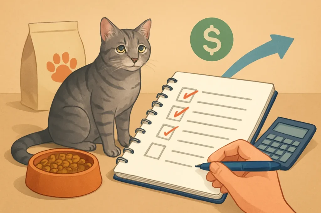 How much does a cat really cost monthly: practical guide illustration