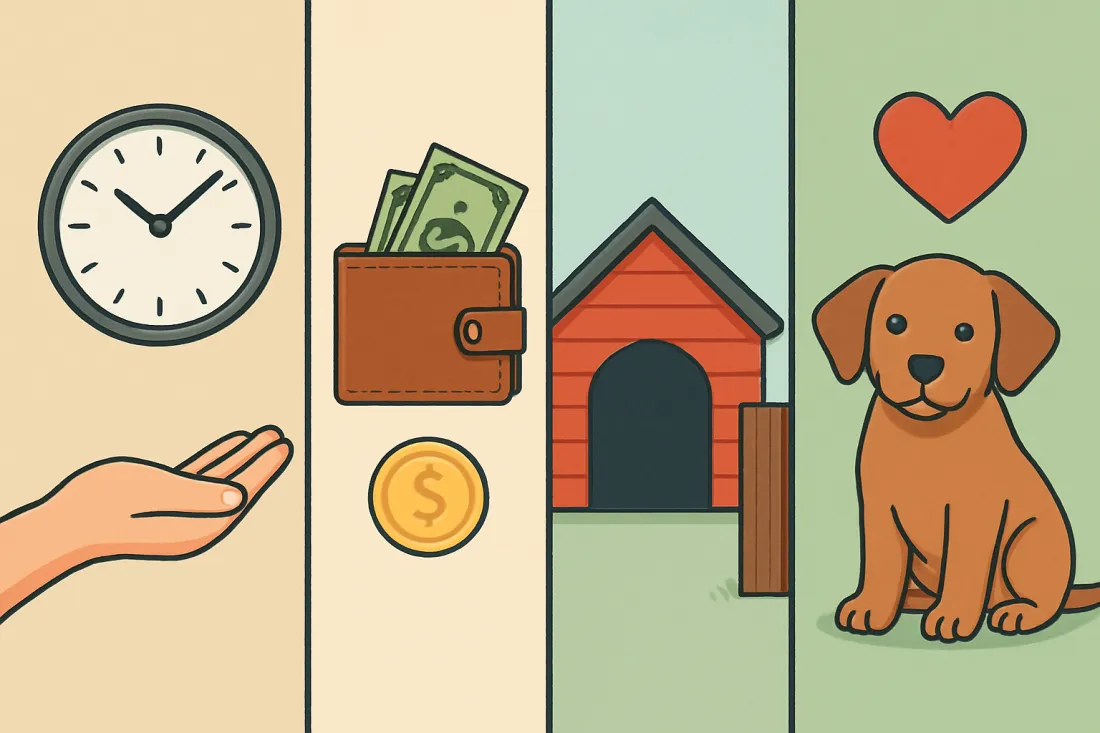 Am i ready to adopt a dog self-assessment guide without self-assessment guide: visual comparison of options