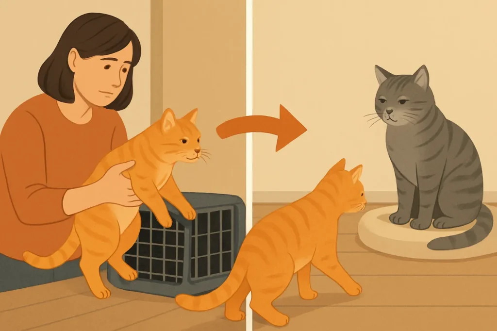 Mistakes to avoid when introducing a new cat to your home: practical guide illustration