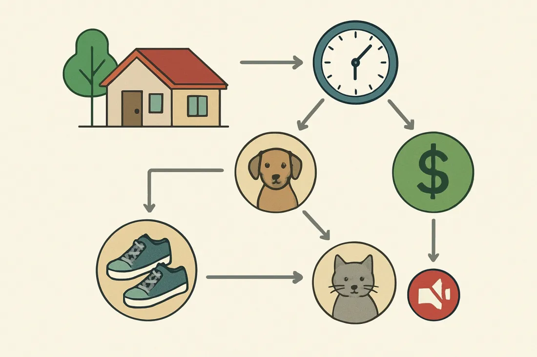 How to choose the right shelter dog or cat: diagram of key elements