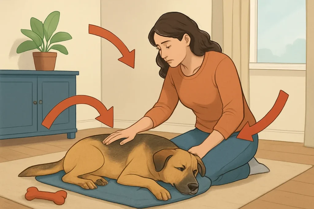 First week with a rescue dog what to expect: practical guide illustration