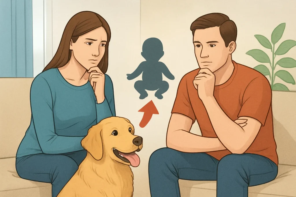 Should we get a dog before having kids: practical guide illustration