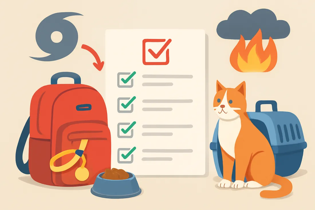 Pet emergency plan for hurricanes wildfires and evacuations: practical checklist before acting