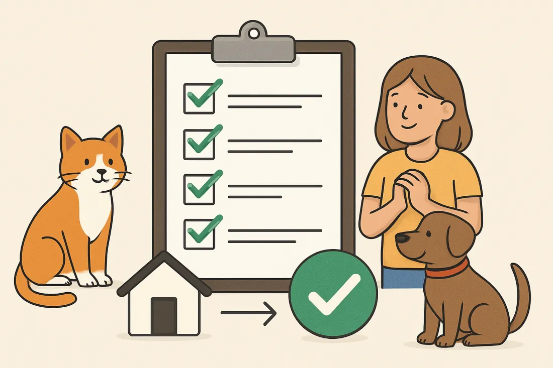 Pet adoption requirements for families with children: practical checklist before acting