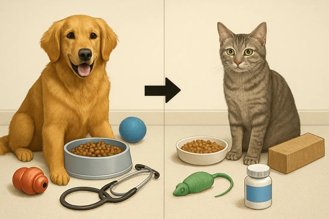 Pet costs for families with children: visual comparison of options