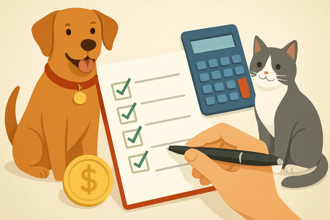 Pet costs for families with children: practical checklist before acting