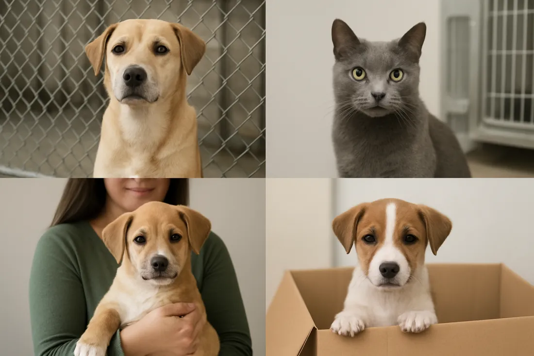 Where to adopt a pet near me: visual comparison of options