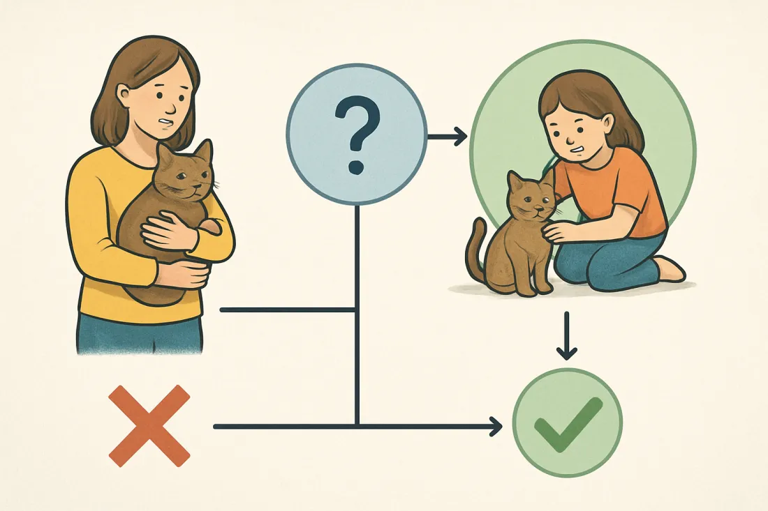 Is it safe to adopt a cat with small children: diagram of key elements
