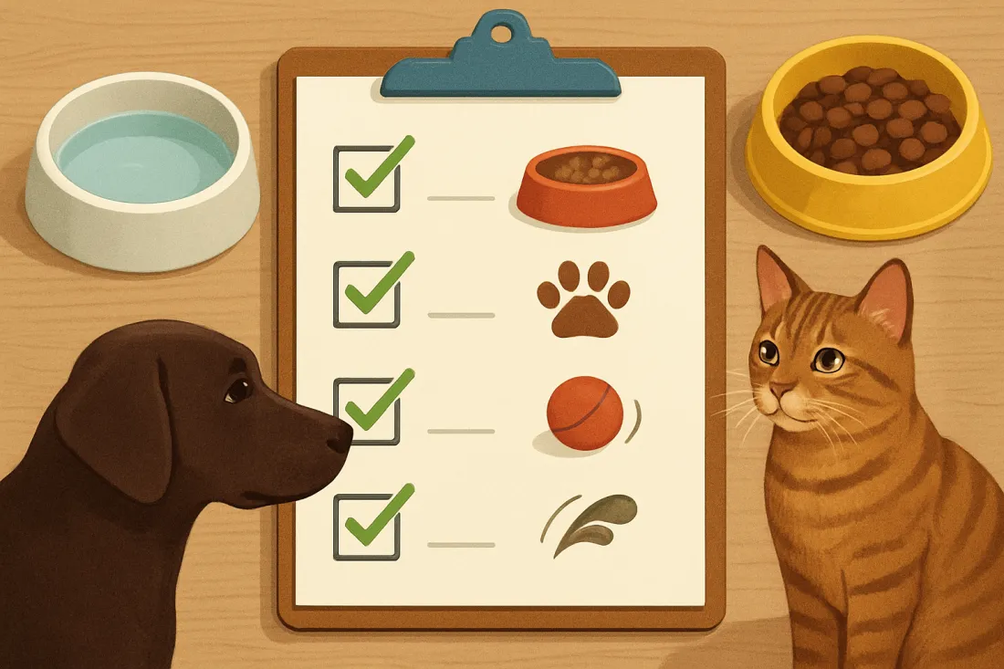 Daily pet care checklist for working owners: practical checklist before acting