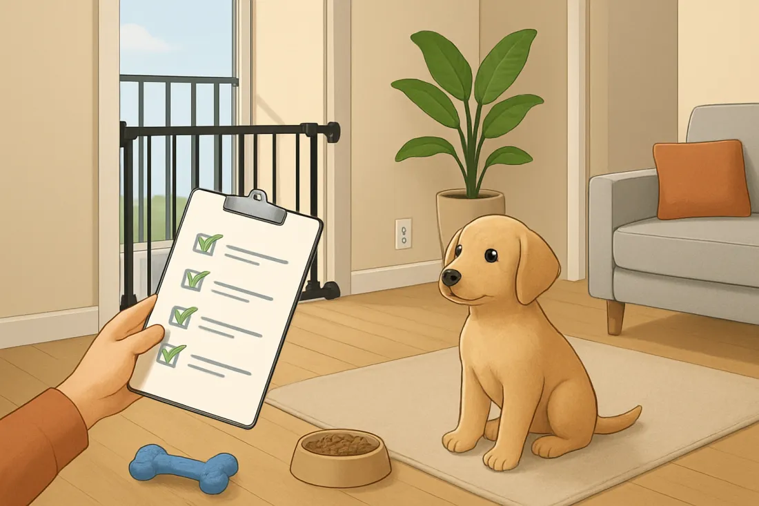 How to pet proof an apartment for a new puppy: practical checklist before acting