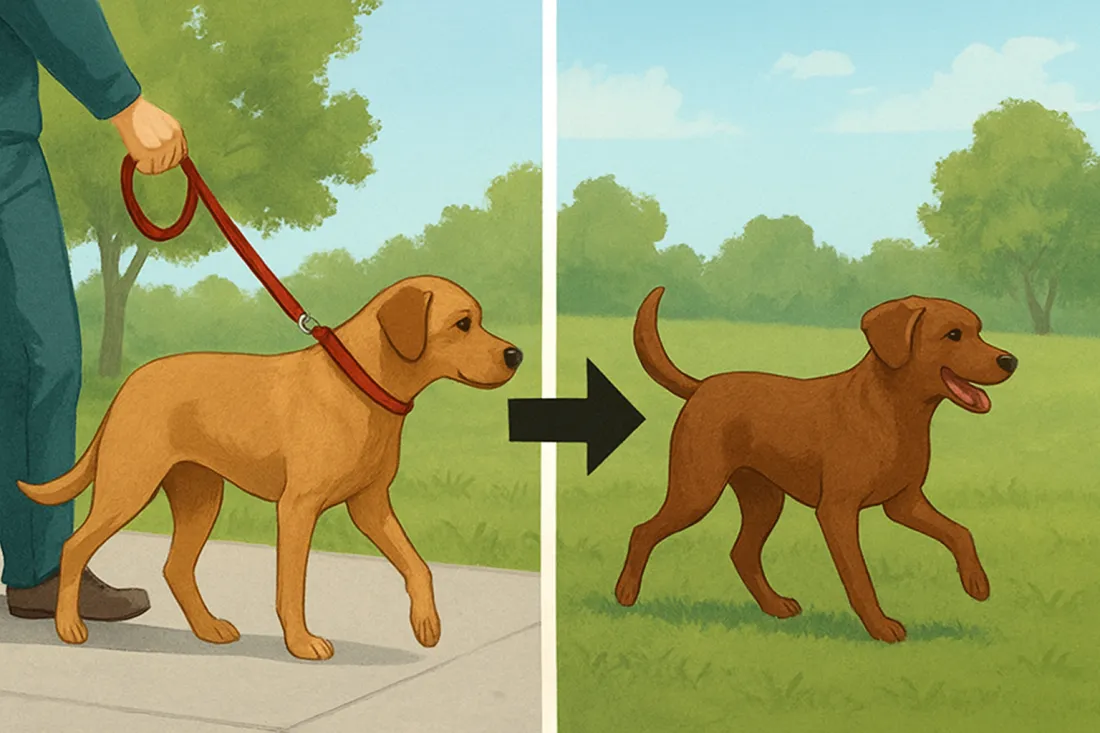 Dog leash laws and off-leash etiquette in the us: visual comparison of options