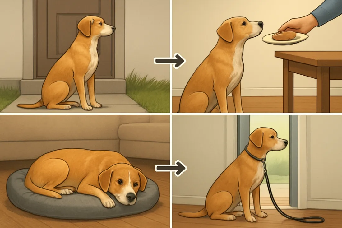 House rules every responsible dog owner should have: visual comparison of options