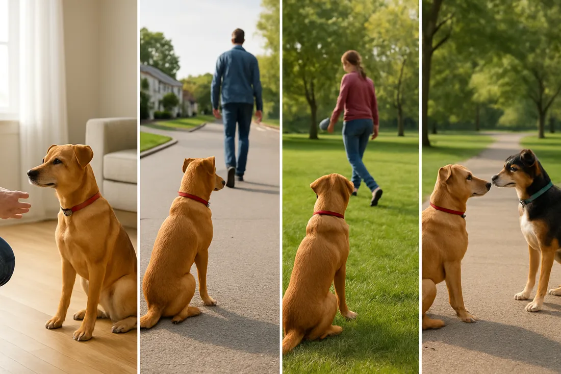 Responsible dog socialization checklist: visual comparison of options