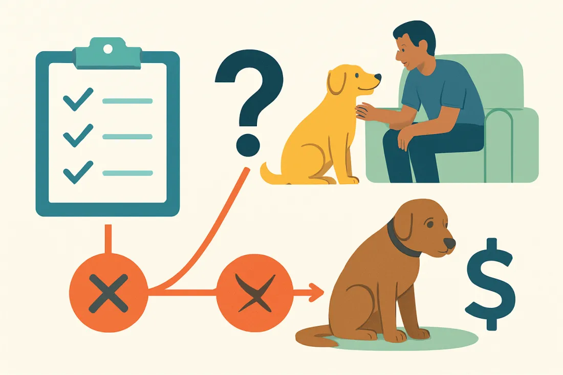 Am i ready to adopt a dog quiz: diagram of key elements
