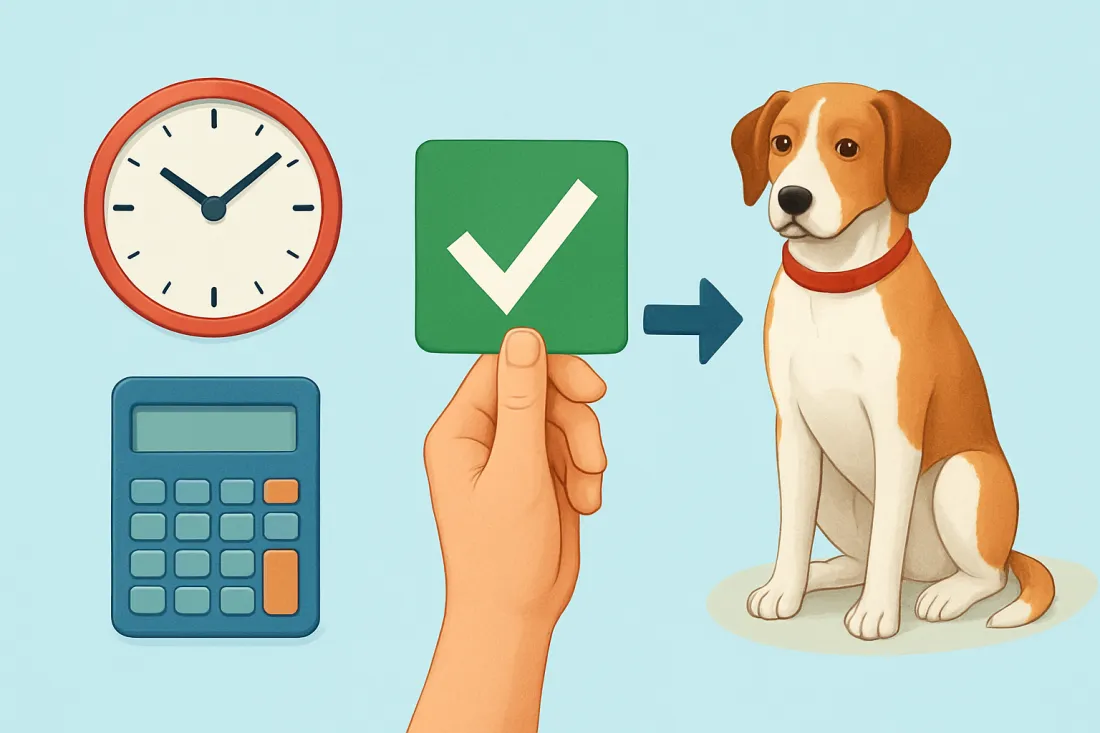Am i ready to adopt a dog quiz: visual comparison of options