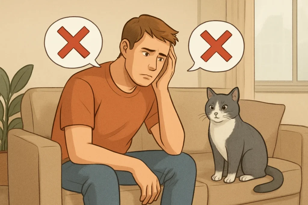 Signs you are not ready for a cat: practical guide illustration