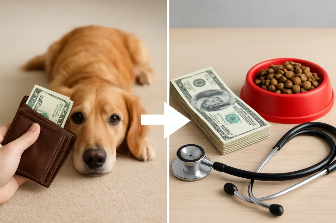 Can i afford to keep my dog: visual comparison of options