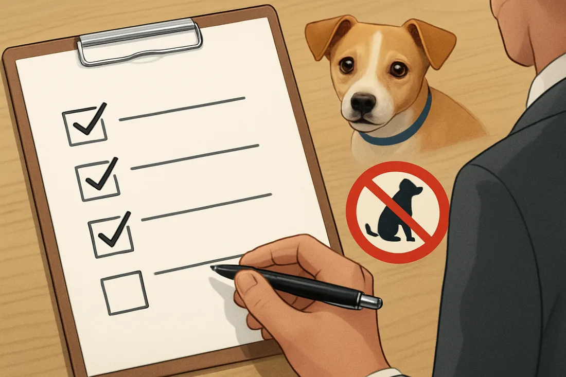 What to do if my landlord says no pets: practical checklist before acting