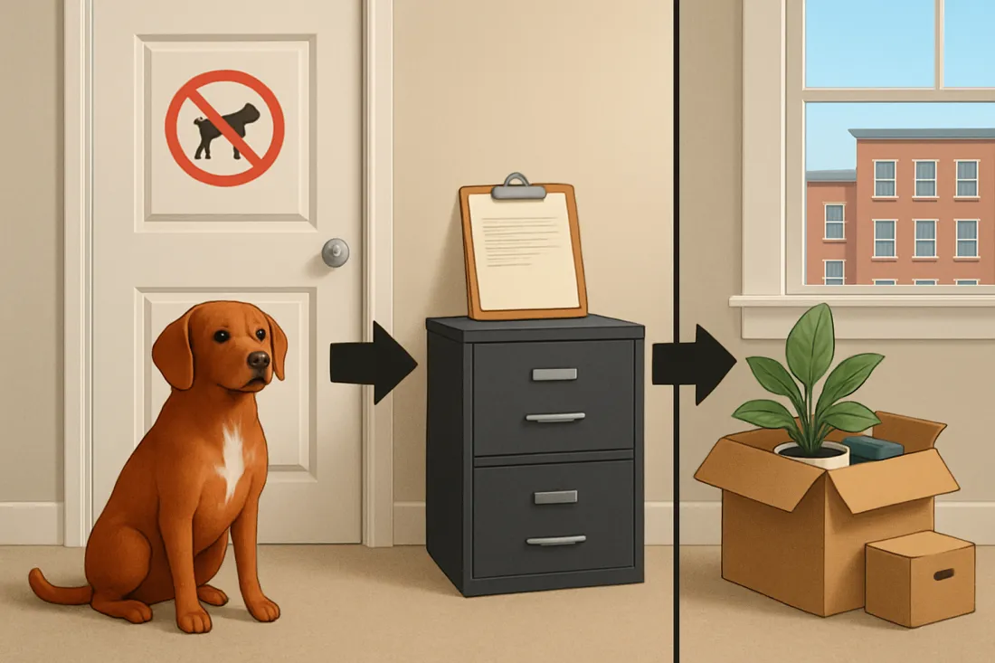 What to do if my landlord says no pets: visual comparison of options