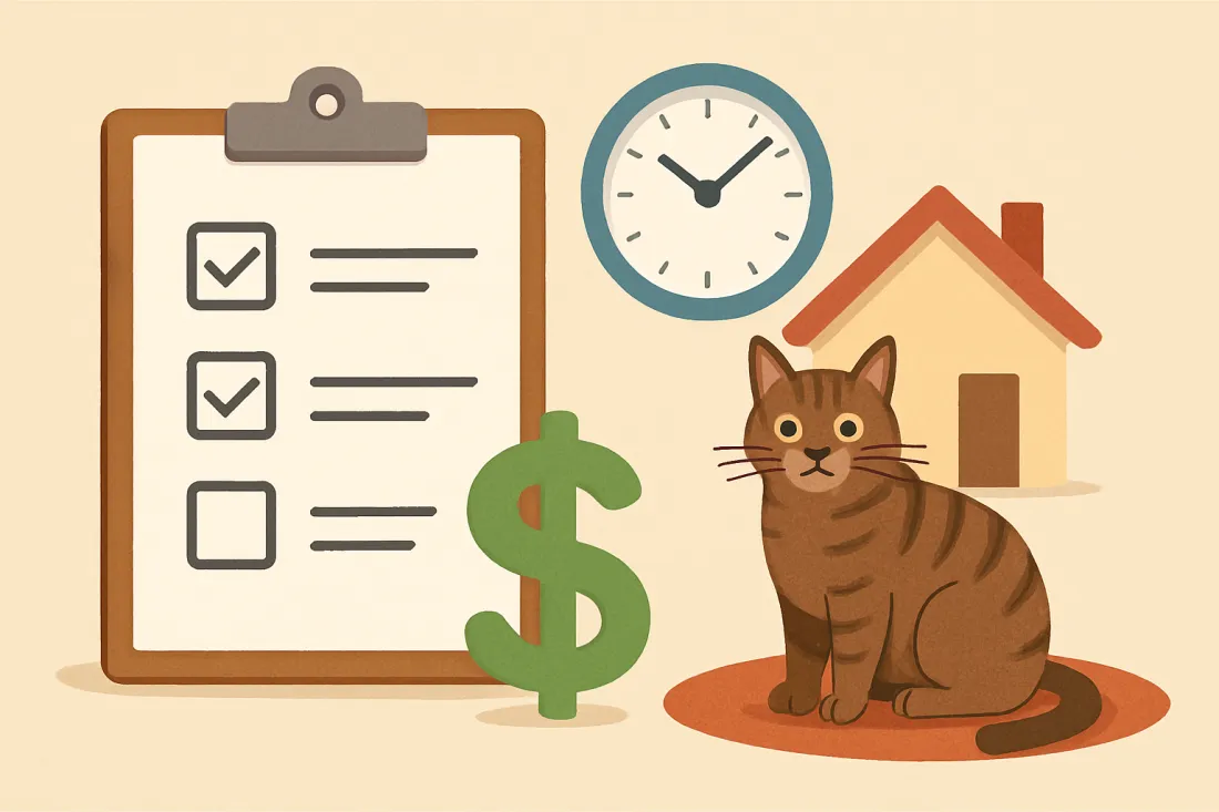 What to know before adopting a cat from a shelter: practical checklist before acting