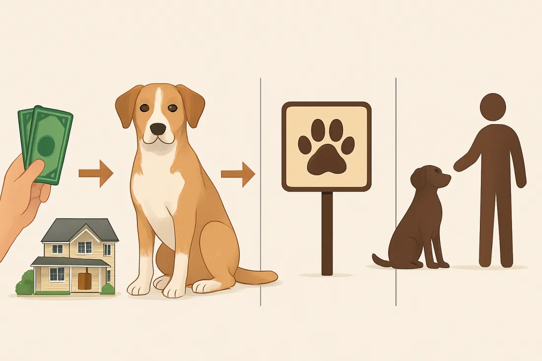Alternatives to surrendering my dog: visual comparison of options