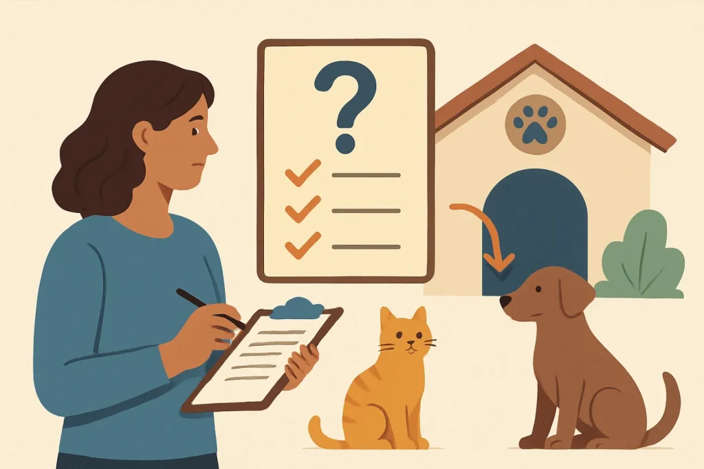 How to choose a reputable animal shelter or rescue: practical guide illustration