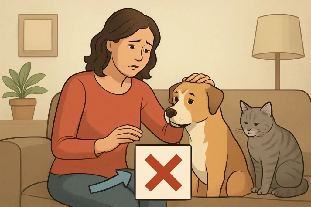 How to avoid having to give up my pet: practical guide illustration