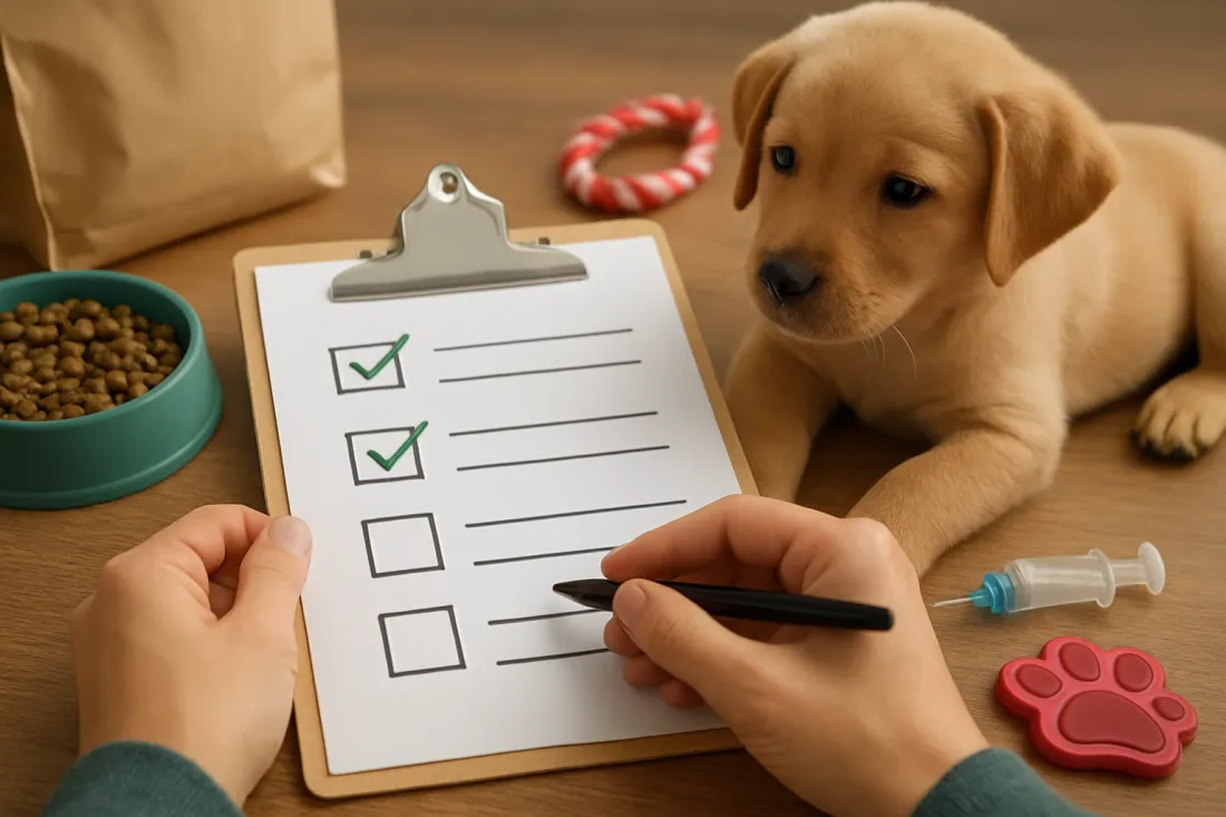 First year cost of a puppy: practical checklist before acting