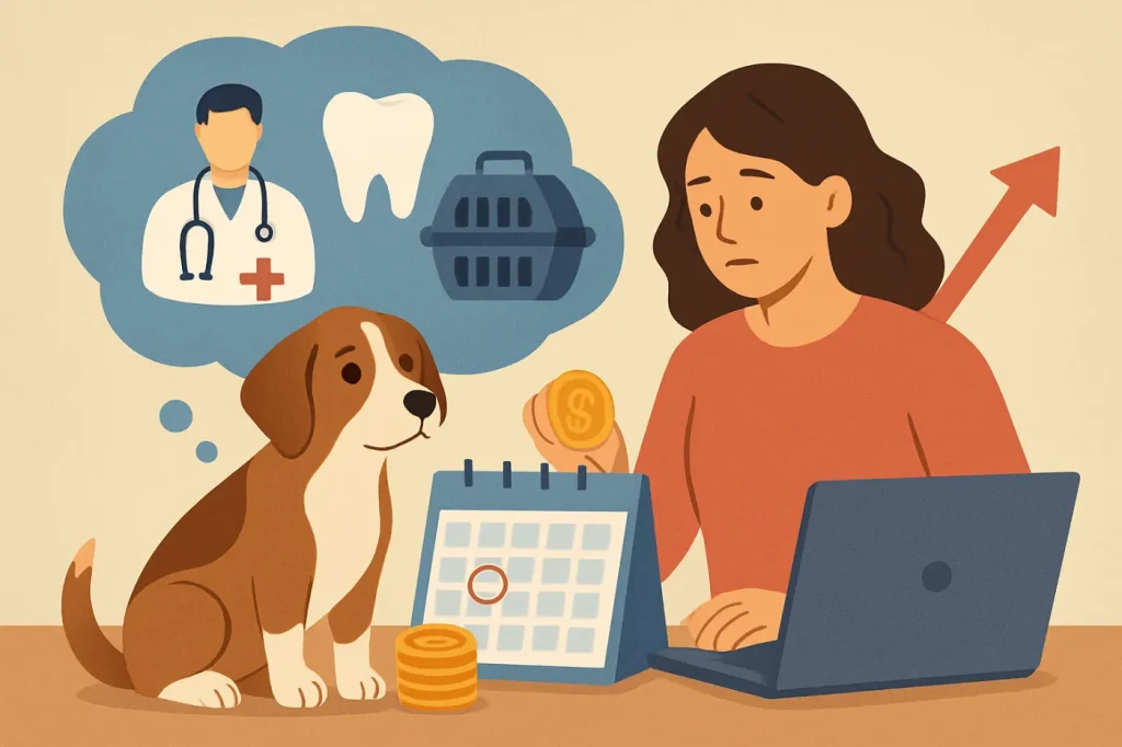 Unexpected pet expenses to budget for yearly: practical guide illustration