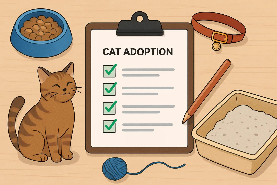 Family cat adoption checklist: practical checklist before acting