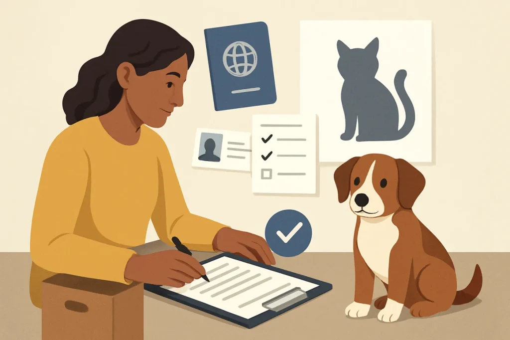 What do you need to adopt a dog or cat: practical guide illustration