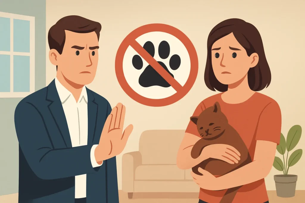 Can a landlord legally say no pets in the us: practical guide illustration