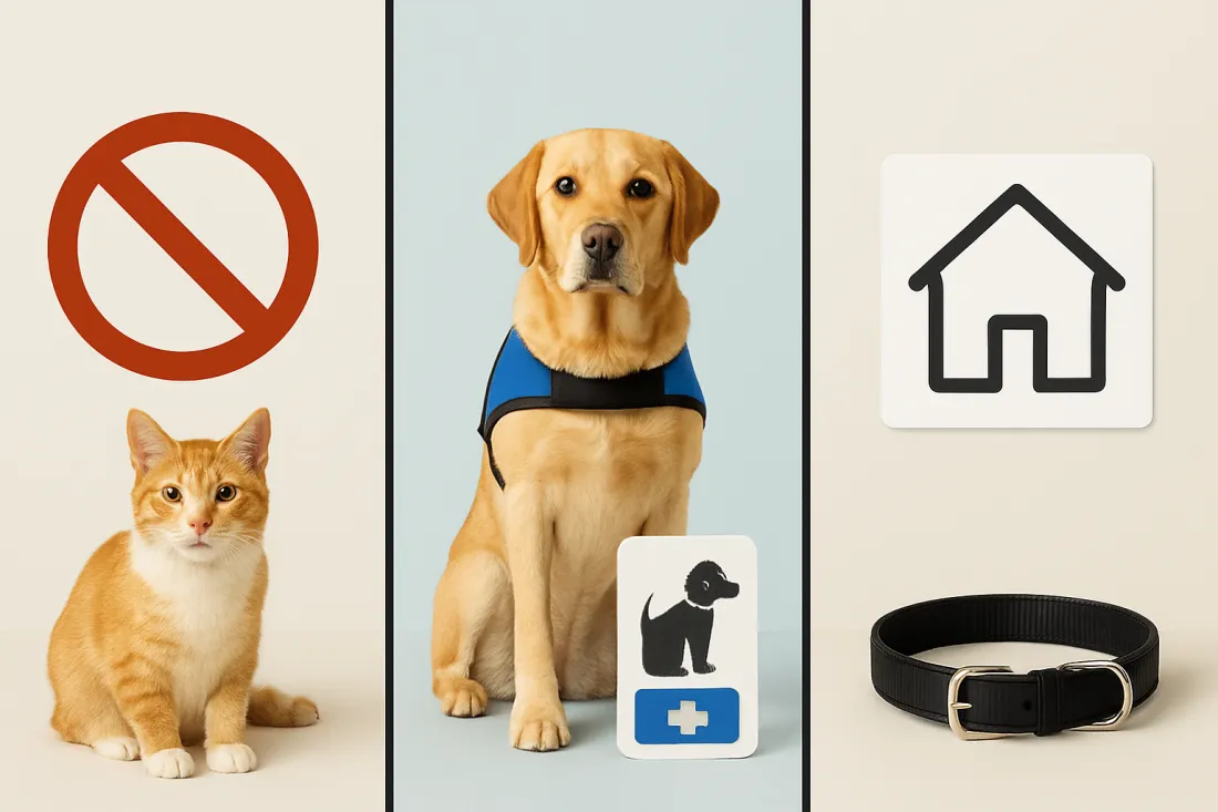 Can a landlord legally say no pets in the us: visual comparison of options